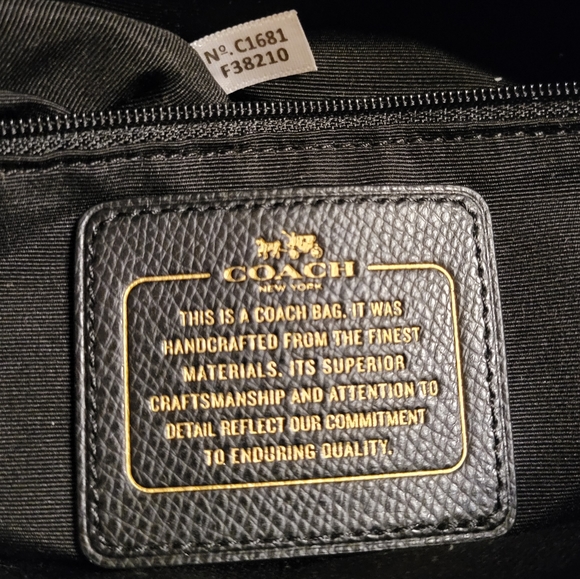 COACH SWAGGER FLORAL PATCHWORK CARRYALL MULTI-COLOR SATCHEL BAG F38210 - Picture 3 of 16